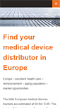 Mobile Screenshot of medical-distributor.com